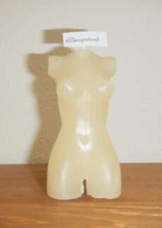 Frauen Torso Kerze