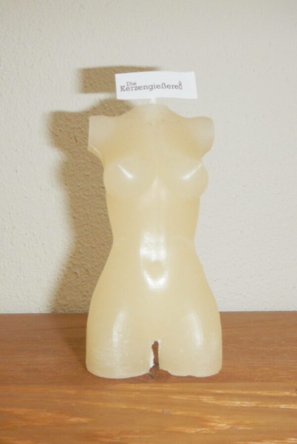 Frauen Torso Kerze